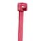 Panduit Cable Tie, 8 in L, 2 in Max Bundle Dia., Red, Nylon 6/6, 18 lb Strength, 1000 PK PLT2M-M2 - alternate 3